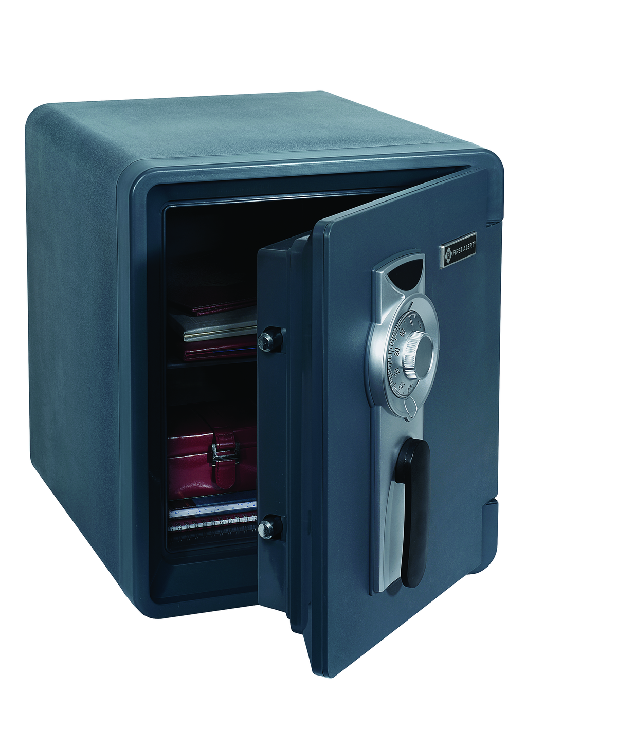 First Alert Fireproof and Waterproof Security Safe, .92 CU FT, 1 Hour ...