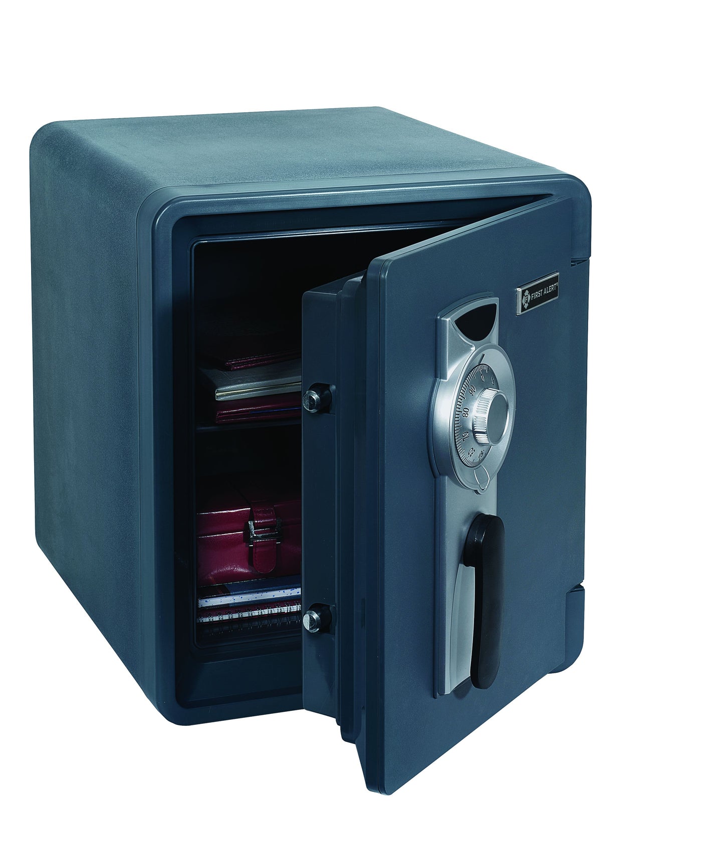 2087F-BD UL Fire Rated 60 minutes at 1700°F/927°C; Waterproof; Mechanical combination lock; pry-resistant hinges; Bolt-down feature available