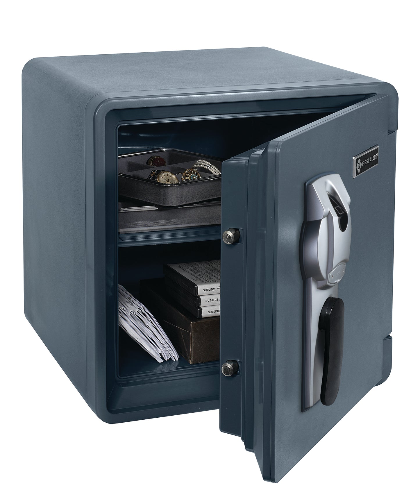 2092LBF 1.32 CU’ Waterproof 1 Hour Fire Safe W/ Biometric Fingerprint lock