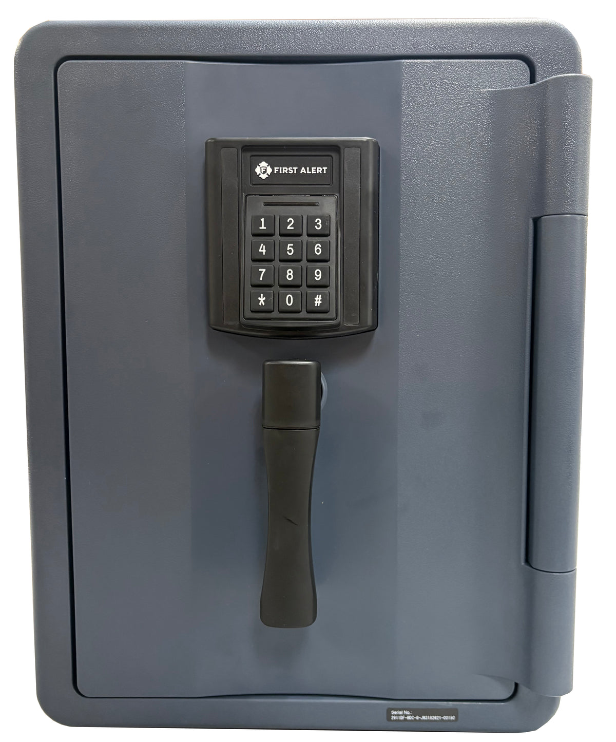 First Alert Fireproof and Waterproof Security Safe, .92 CU FT, 30 minute Fire Rating @ 1550, Fire Proof UL Rated Fire Safe.  Features Digital Electronic Lock w/ Emergency Access Override Key & Bolt Down Kit Model 2911DF-BDC-G